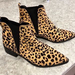 Steve Madden booties :leopard